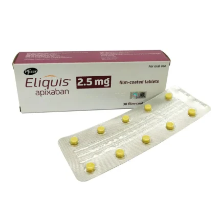 Eliquis 2.5mg – 60 Tablets